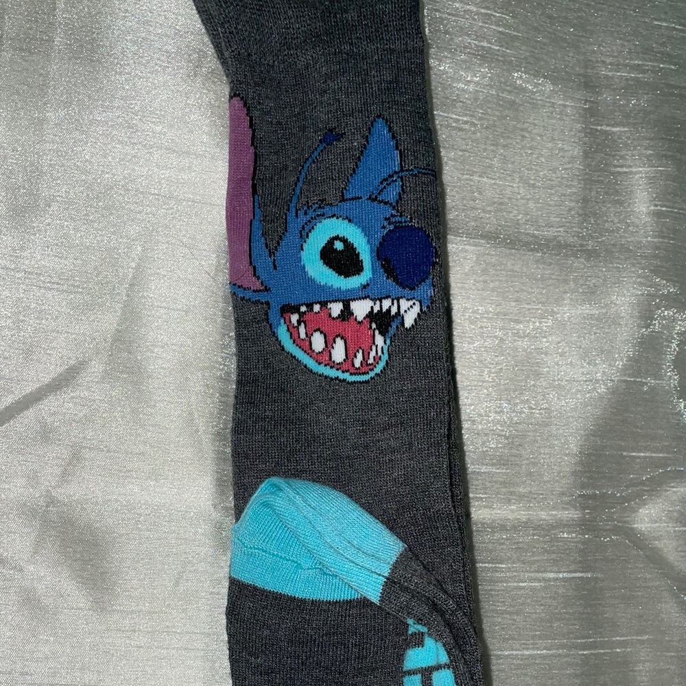stitch socks!! 💙💓 - Picture 4 of 5